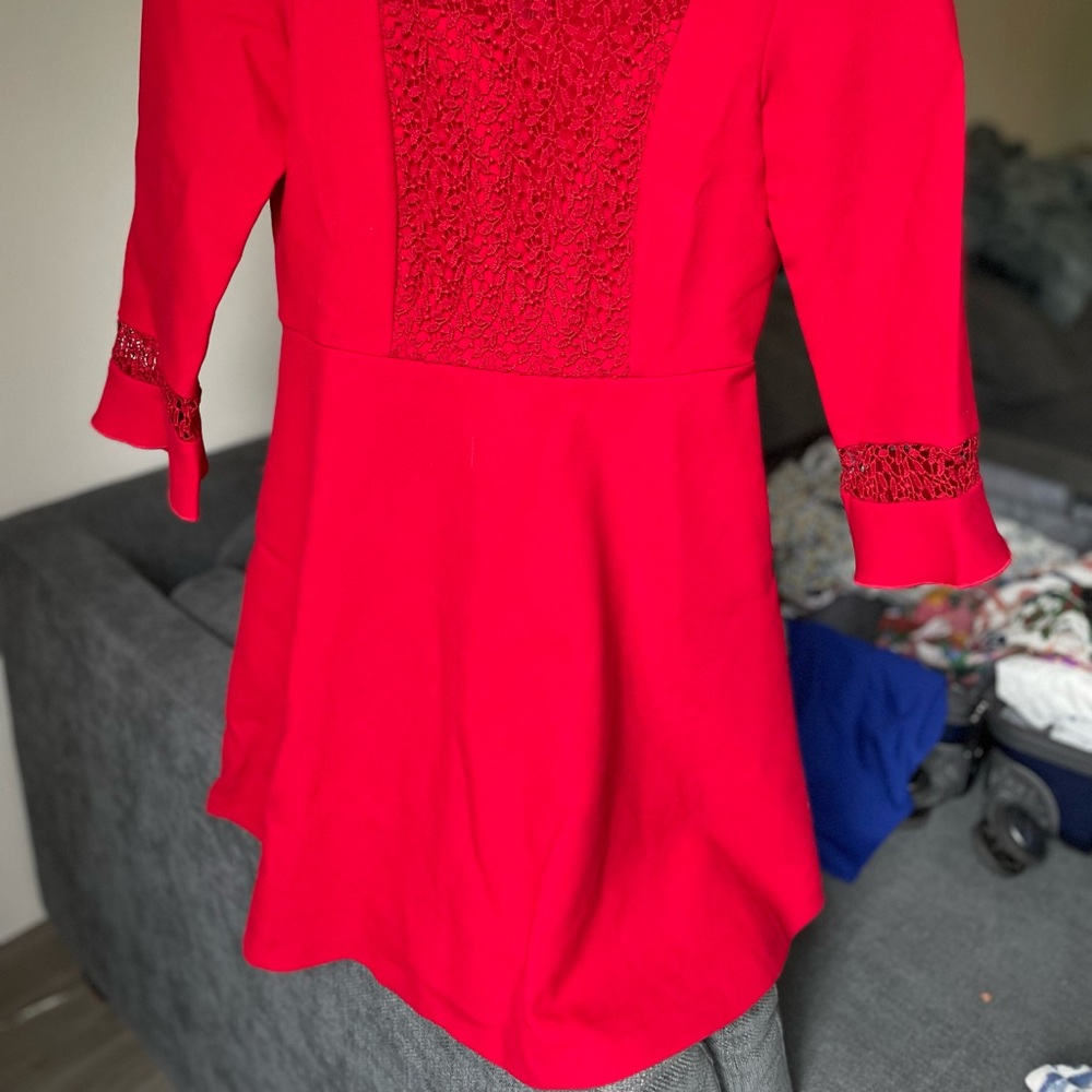 Zara Red Mini Dress - Picture 7 of 7